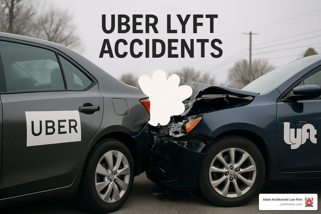 Caught in a Rideshare Wreck? Here's What You Need to Know 1 uber lyft accidents