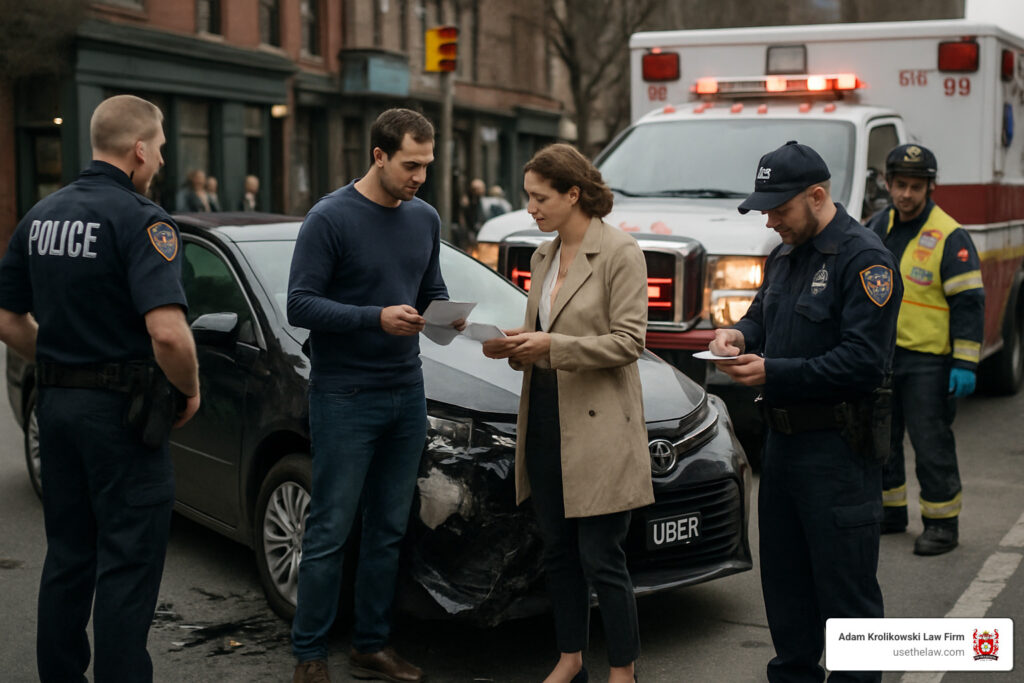 rideshare accident lawsuit