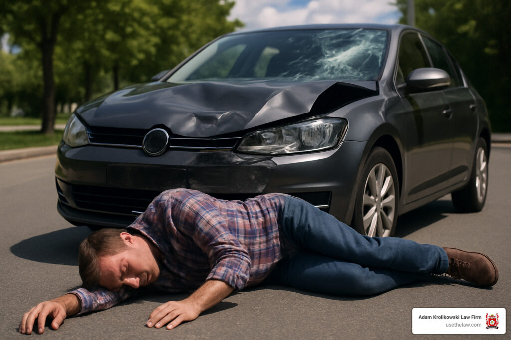 Pedestrian Collisions and Car Damage – What Drivers Need to Know 7 car damage from hitting pedestrian