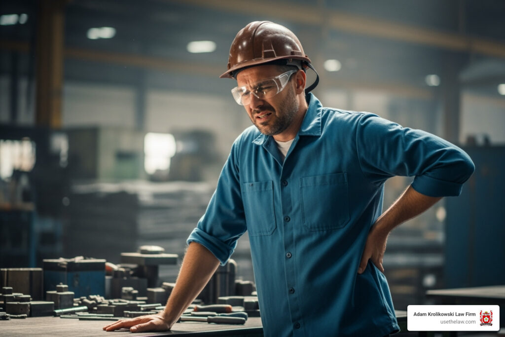 From Injury to Claim: Navigating Your Path After a Work Accident 2 Injured at work