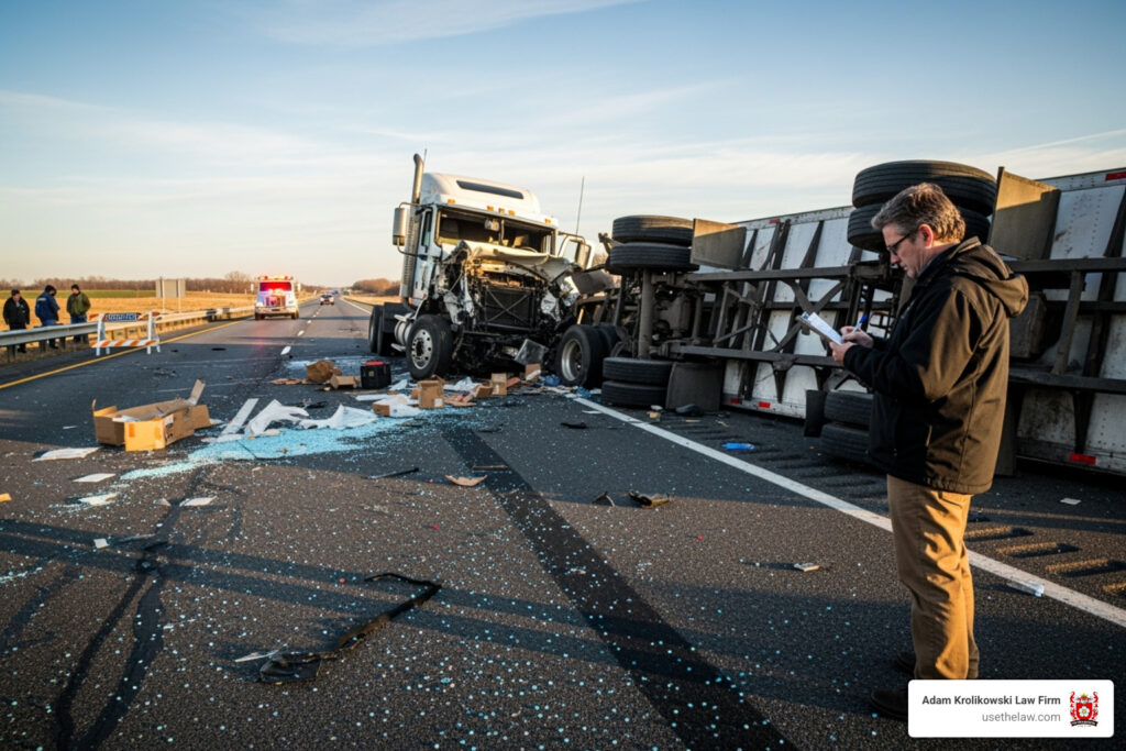 Truck accident claim process