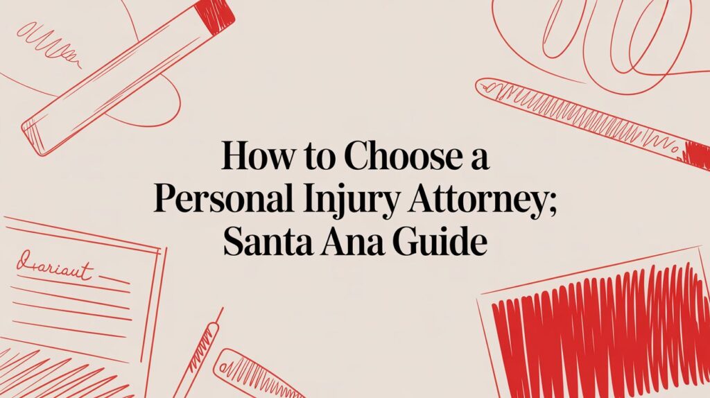 How to Choose a Personal Injury Attorney in Santa Ana 7 Personal Injury Attorney in Santa Ana