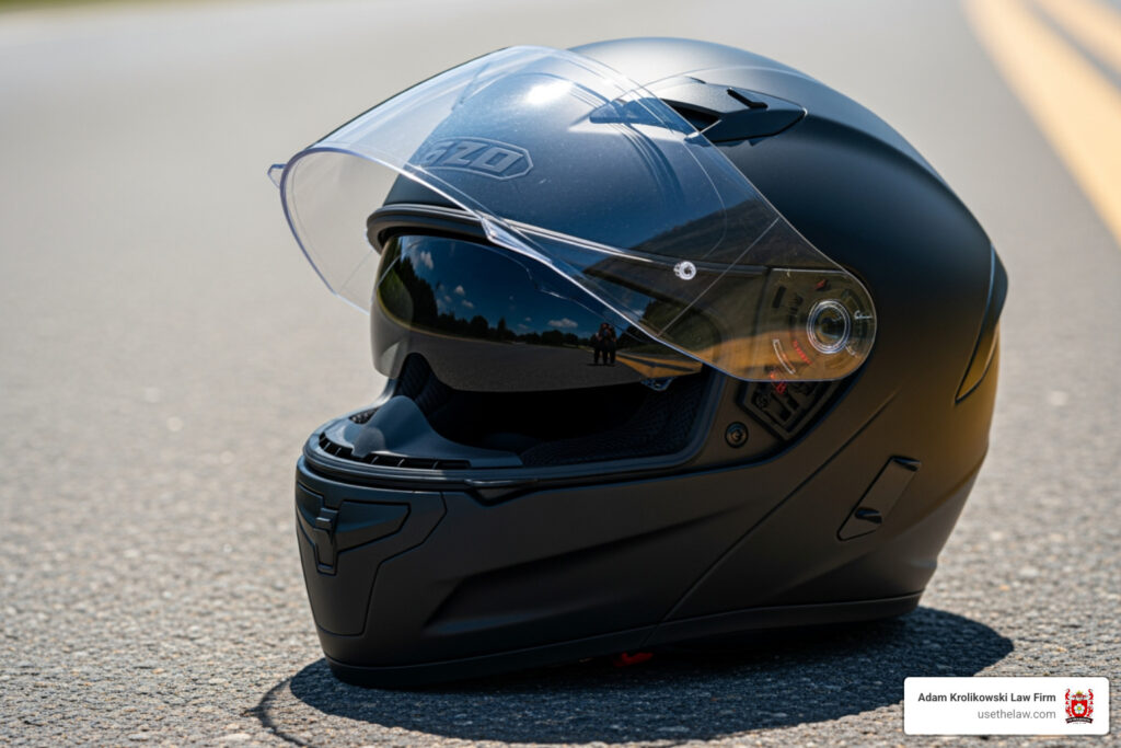 Motorcycle accident brain injury