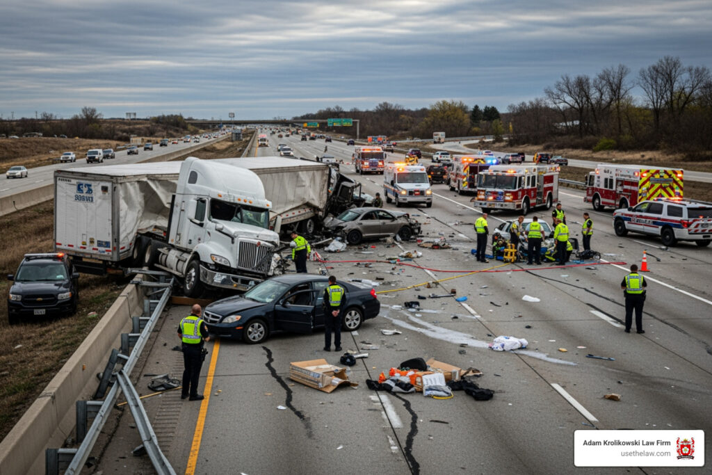 Truck accident attorney fees