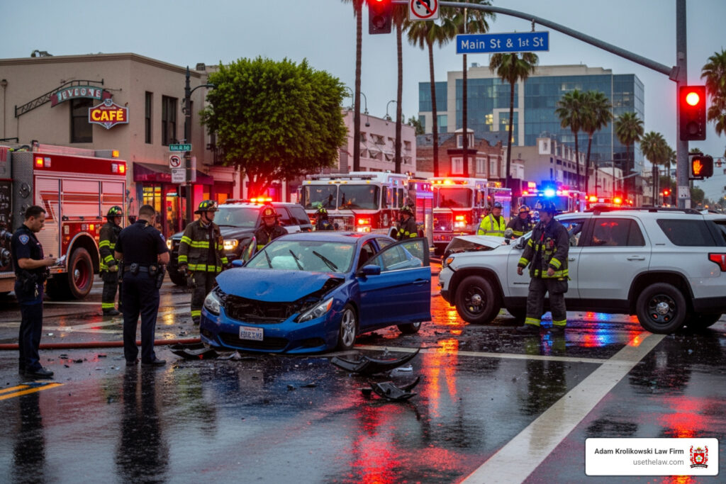 santa ana distracted driving accident lawyers