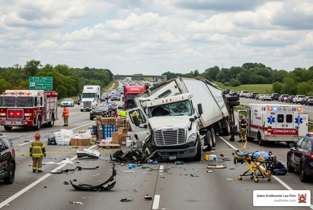 commercial truck accident