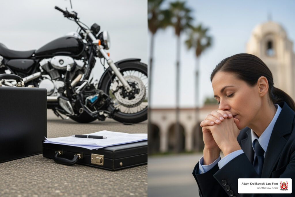 Santa Ana motorcycle accident attorney