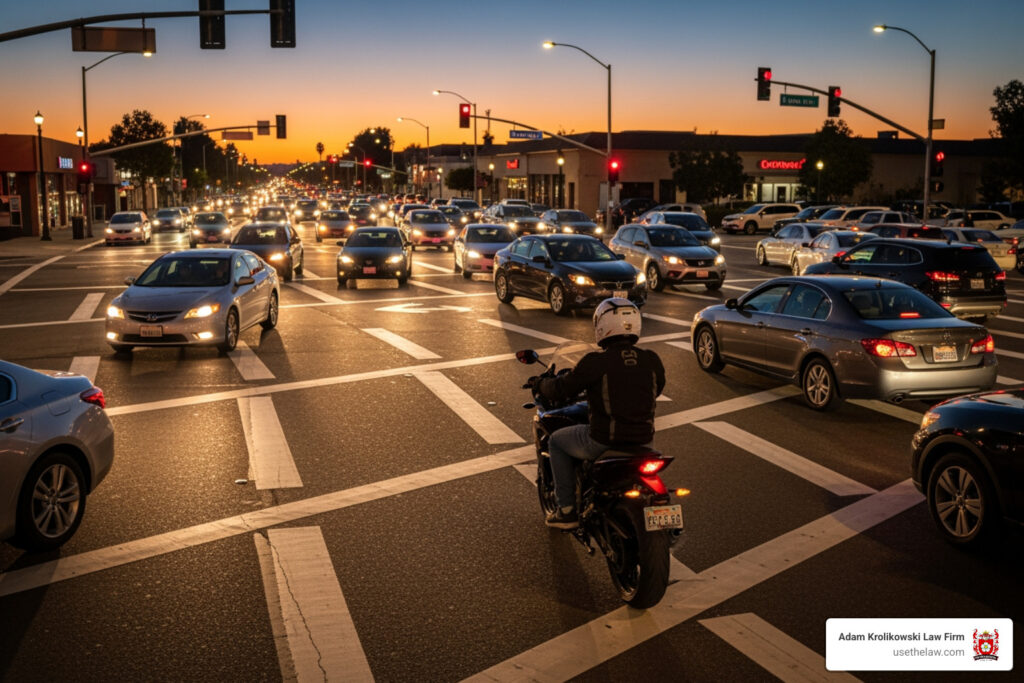 Motorcycle crash lawyer Santa Ana