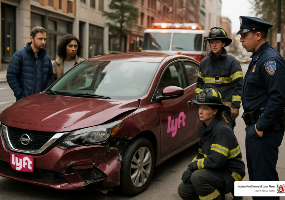 lyft car accident