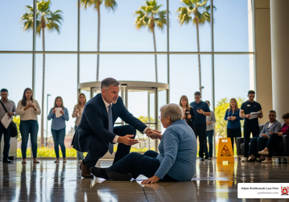 slip and fall lawyer Santa Ana