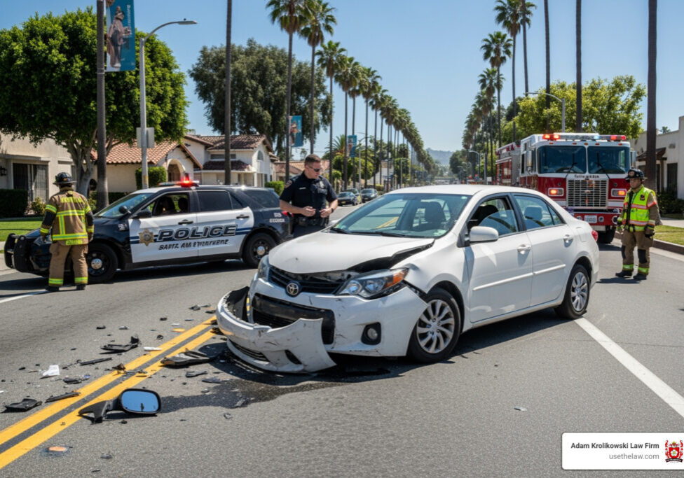 santa ana car rental accident lawyer