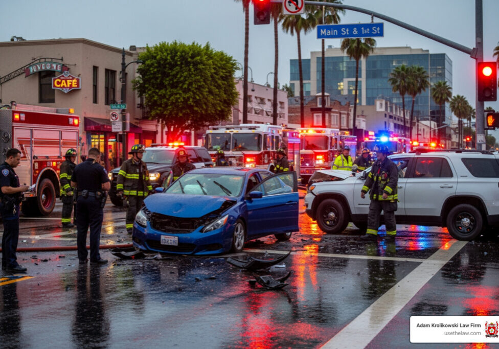 santa ana distracted driving accident lawyers