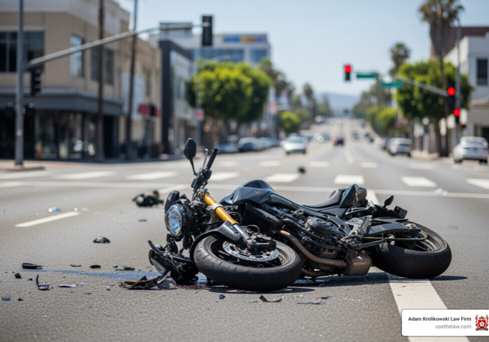 santa ana motorcycle accident
