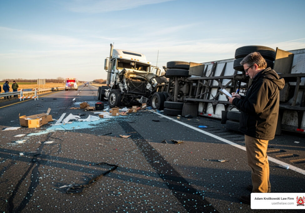 Truck accident claim process