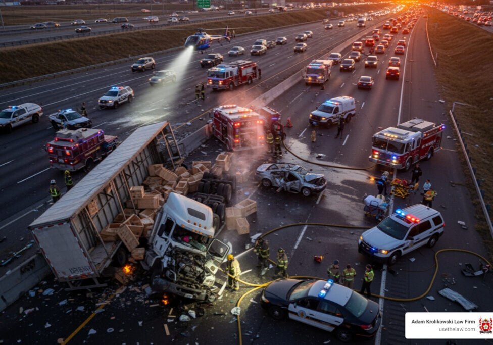 Truck crash injury lawyer